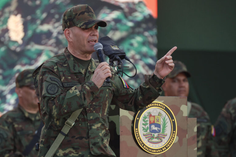 El ministro de Defensa de Venezuela, Vladimir Padrino López. EFE/ Miguel Gutiérrez