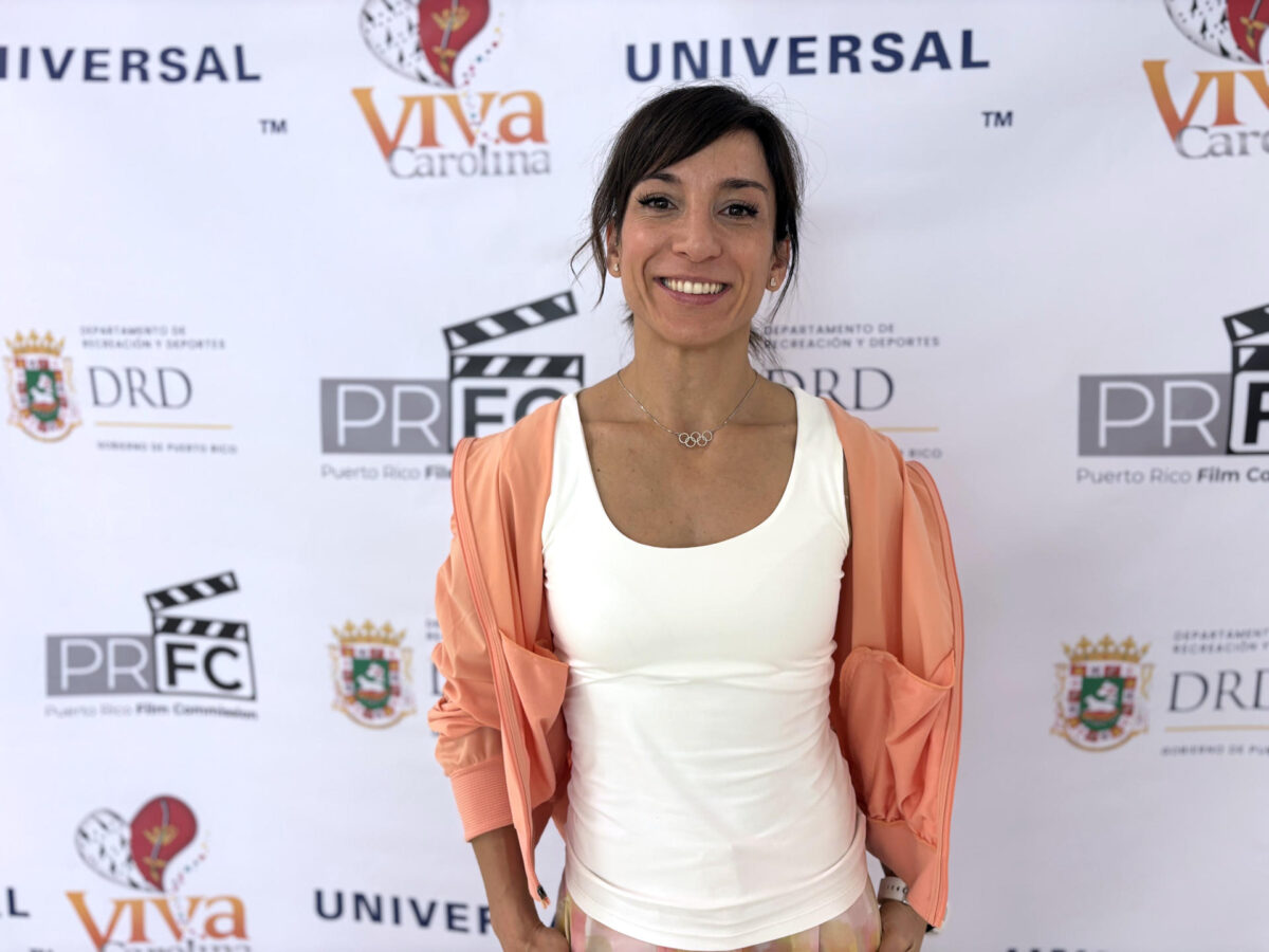 La karateka española Sandra Sánchez posa en Carolina (Puerto Rico) con motivo de su participación en la película puertorriqueña'Fight Back'. EFE/ Esther Alaejos