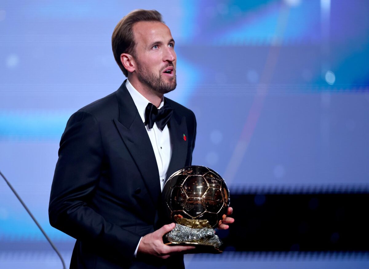Harry Kane, delantero del Bayern de Múnich y de la selección inglesa, se coronó en Londres con el Balón de Oro EFE/EPA/TOLGA AKMEN